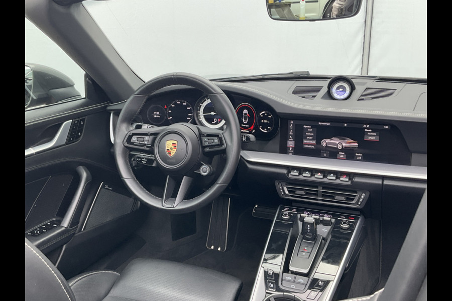 Porsche 911 Cabrio 3.0 Carrera 4 S Sportchrono+ 14-weg orig.NL Agaatgrijs perfecte configuratie