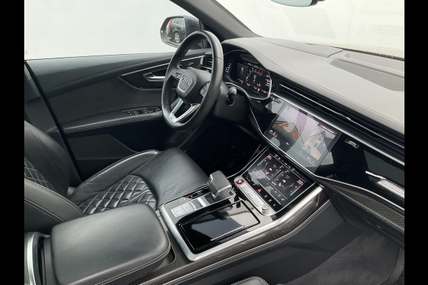 Audi Q8 4.0 TDI SQ8 NightVision Carboninleg B&O Sfeerverl HUD 360° Trekhaak Audi Q8 4.0 TDI SQ8 NightVision Carboninleg B&O Sfeerverl HUD 360° Trekhaak