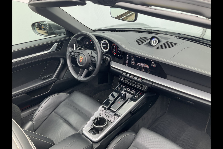 Porsche 911 Cabrio 3.0 Carrera 4 S Sportchrono+ 14-weg orig.NL Agaatgrijs perfecte configuratie