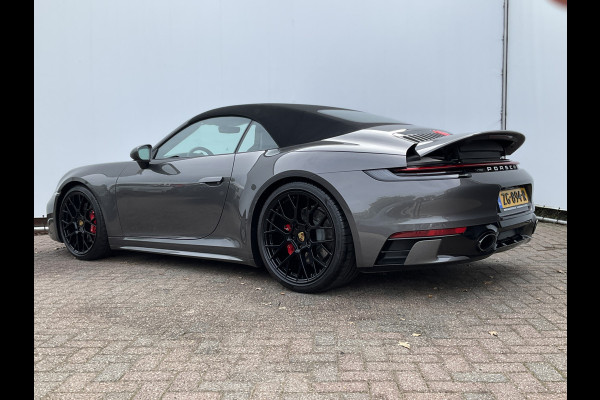 Porsche 911 Cabrio 3.0 Carrera 4 S Sportchrono+ 14-weg orig.NL Agaatgrijs perfecte configuratie