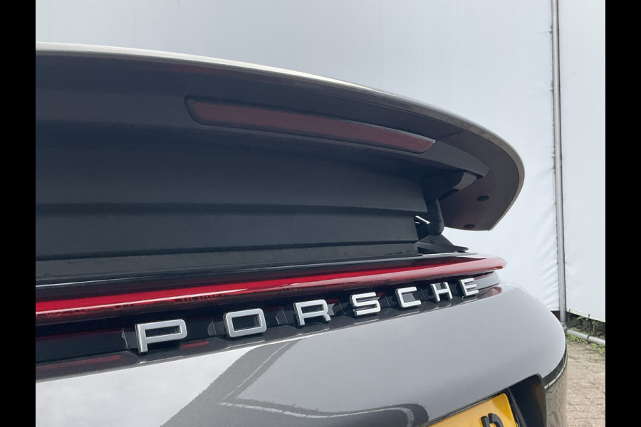 Porsche 911 Cabrio 3.0 Carrera 4 S Sportchrono+ 14-weg orig.NL Agaatgrijs perfecte configuratie