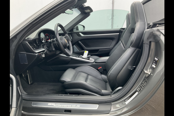 Porsche 911 Cabrio 3.0 Carrera 4 S Sportchrono+ 14-weg orig.NL Agaatgrijs perfecte configuratie