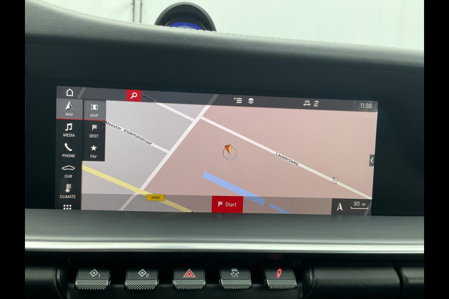 Porsche 911 Cabrio 3.0 Carrera 4 S Sportchrono+ 14-weg orig.NL Agaatgrijs perfecte configuratie