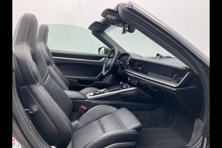 Porsche 911 Cabrio 3.0 Carrera 4 S Sportchrono+ 14-weg orig.NL Agaatgrijs perfecte configuratie