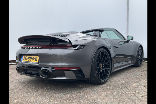 Porsche 911 Cabrio 3.0 Carrera 4 S Sportchrono+ 14-weg orig.NL Agaatgrijs perfecte configuratie