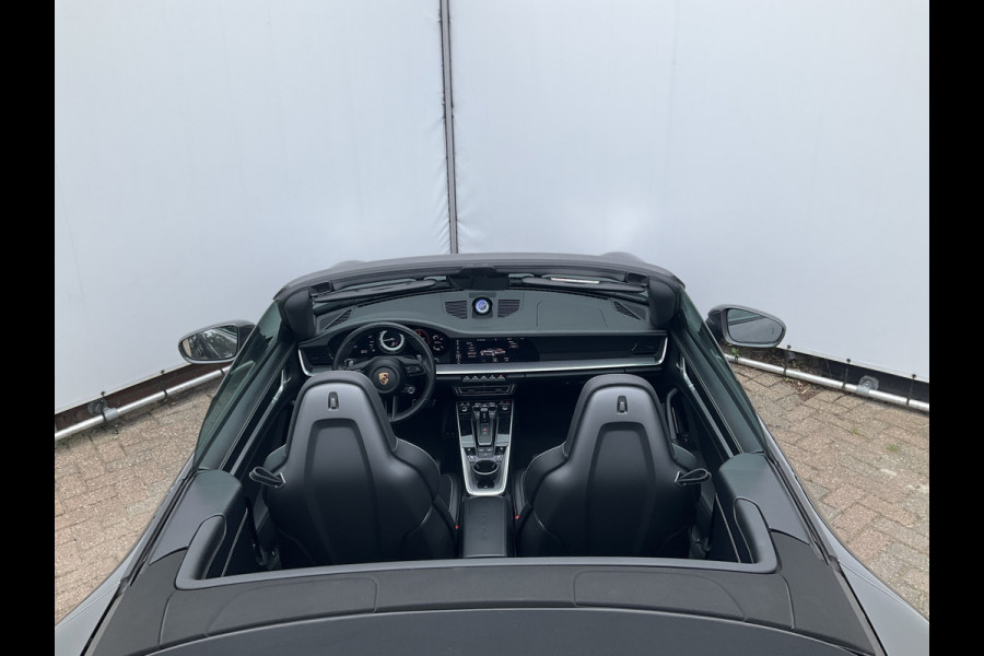 Porsche 911 Cabrio 3.0 Carrera 4 S Sportchrono+ 14-weg orig.NL Agaatgrijs perfecte configuratie