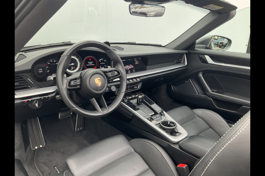 Porsche 911 Cabrio 3.0 Carrera 4 S Sportchrono+ 14-weg orig.NL Agaatgrijs perfecte configuratie