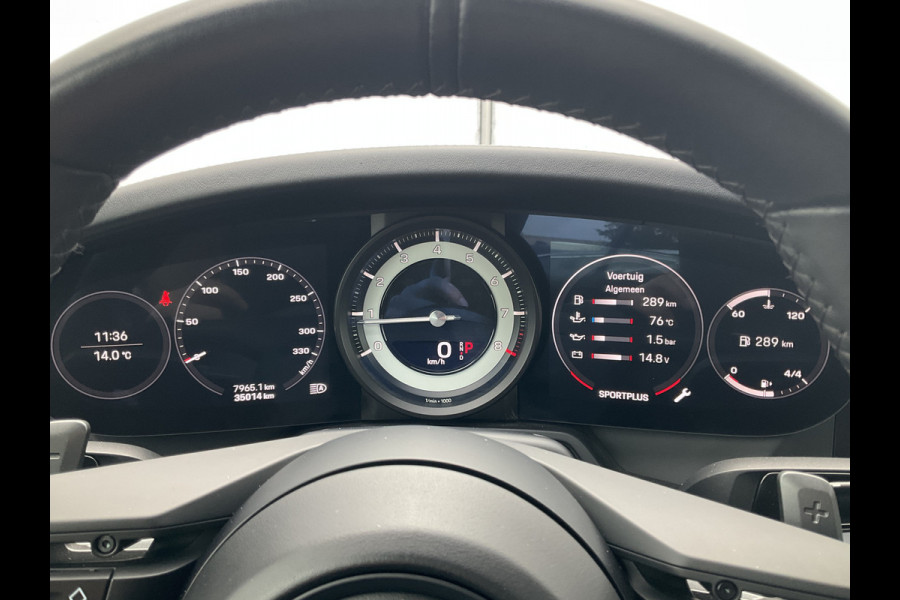 Porsche 911 Cabrio 3.0 Carrera 4 S Sportchrono+ 14-weg orig.NL Agaatgrijs perfecte configuratie