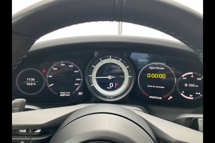 Porsche 911 Cabrio 3.0 Carrera 4 S Sportchrono+ 14-weg orig.NL Agaatgrijs perfecte configuratie