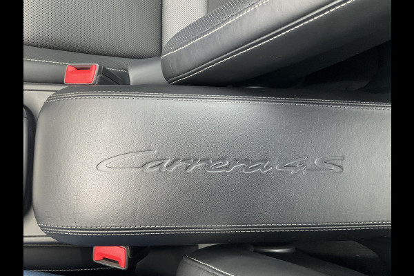 Porsche 911 Cabrio 3.0 Carrera 4 S Sportchrono+ 14-weg orig.NL Agaatgrijs perfecte configuratie