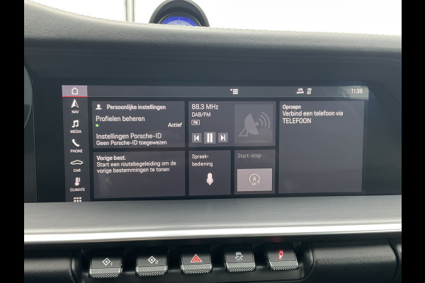 Porsche 911 Cabrio 3.0 Carrera 4 S Sportchrono+ 14-weg orig.NL Agaatgrijs perfecte configuratie