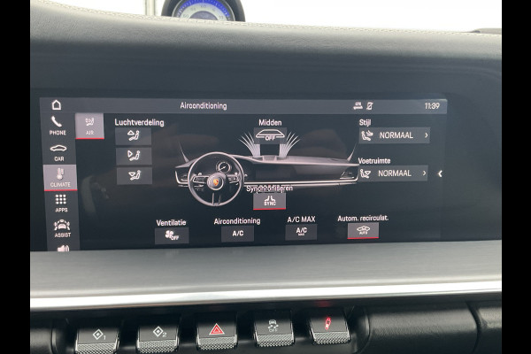 Porsche 911 Cabrio 3.0 Carrera 4 S Sportchrono+ 14-weg orig.NL Agaatgrijs perfecte configuratie