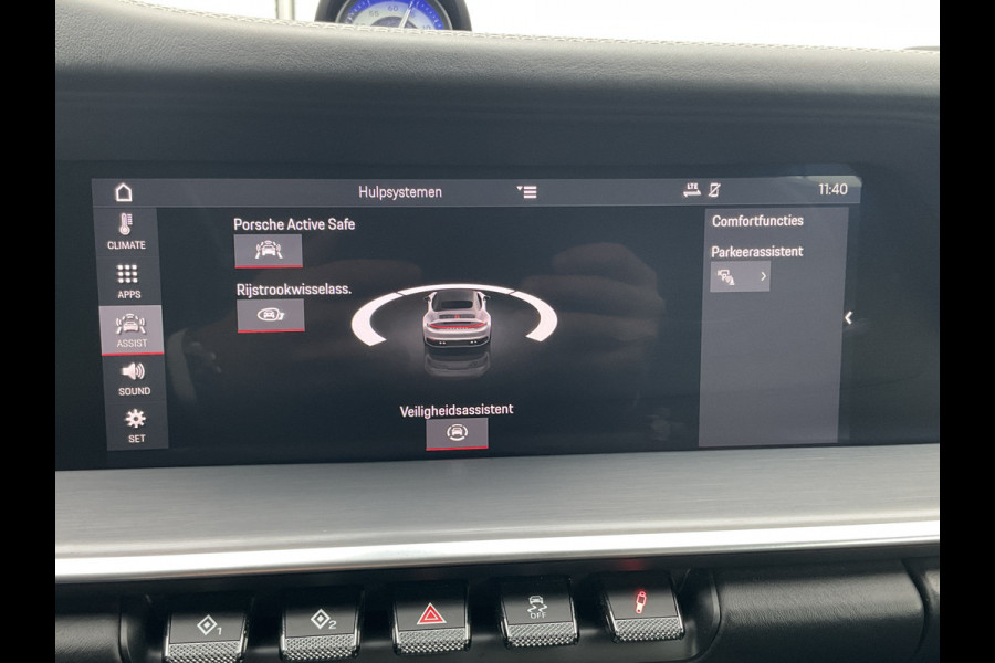 Porsche 911 Cabrio 3.0 Carrera 4 S Sportchrono+ 14-weg orig.NL Agaatgrijs perfecte configuratie