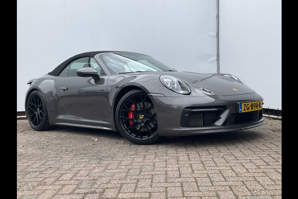 Porsche 911 Cabrio 3.0 Carrera 4 S Sportchrono+ 14-weg orig.NL Agaatgrijs perfecte configuratie