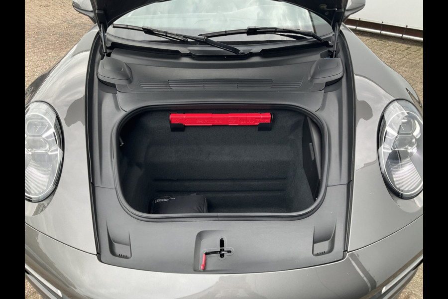 Porsche 911 Cabrio 3.0 Carrera 4 S Sportchrono+ 14-weg orig.NL Agaatgrijs perfecte configuratie