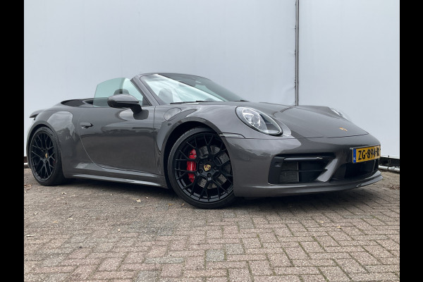 Porsche 911 Cabrio 3.0 Carrera 4 S Sportchrono+ 14-weg orig.NL Agaatgrijs perfecte configuratie