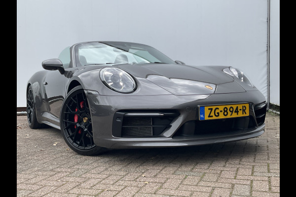 Porsche 911 Cabrio 3.0 Carrera 4 S Sportchrono+ 14-weg orig.NL Agaatgrijs perfecte configuratie
