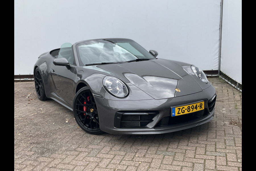 Porsche 911 Cabrio 3.0 Carrera 4 S Sportchrono+ 14-weg orig.NL Agaatgrijs perfecte configuratie
