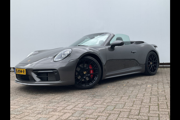 Porsche 911 Cabrio 3.0 Carrera 4 S Sportchrono+ 14-weg orig.NL Agaatgrijs perfecte configuratie