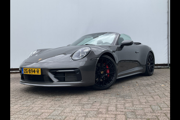 Porsche 911 Cabrio 3.0 Carrera 4 S Sportchrono+ 14-weg orig.NL Agaatgrijs perfecte configuratie
