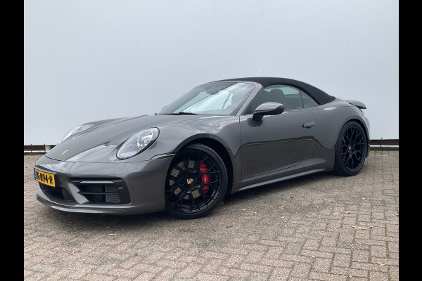 Porsche 911 Cabrio 3.0 Carrera 4 S Sportchrono+ 14-weg orig.NL Agaatgrijs perfecte configuratie