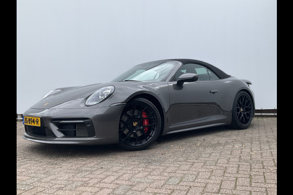 Porsche 911 Cabrio 3.0 Carrera 4 S Sportchrono+ 14-weg orig.NL Agaatgrijs perfecte configuratie