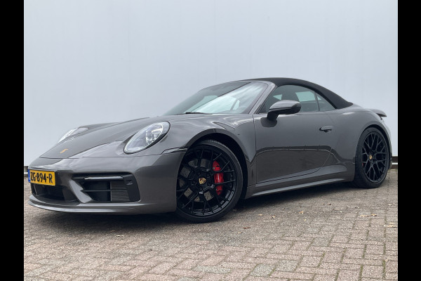 Porsche 911 Cabrio 3.0 Carrera 4 S Sportchrono+ 14-weg orig.NL Agaatgrijs perfecte configuratie