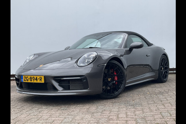 Porsche 911 Cabrio 3.0 Carrera 4 S Sportchrono+ 14-weg orig.NL Agaatgrijs perfecte configuratie