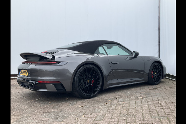 Porsche 911 Cabrio 3.0 Carrera 4 S Sportchrono+ 14-weg orig.NL Agaatgrijs perfecte configuratie