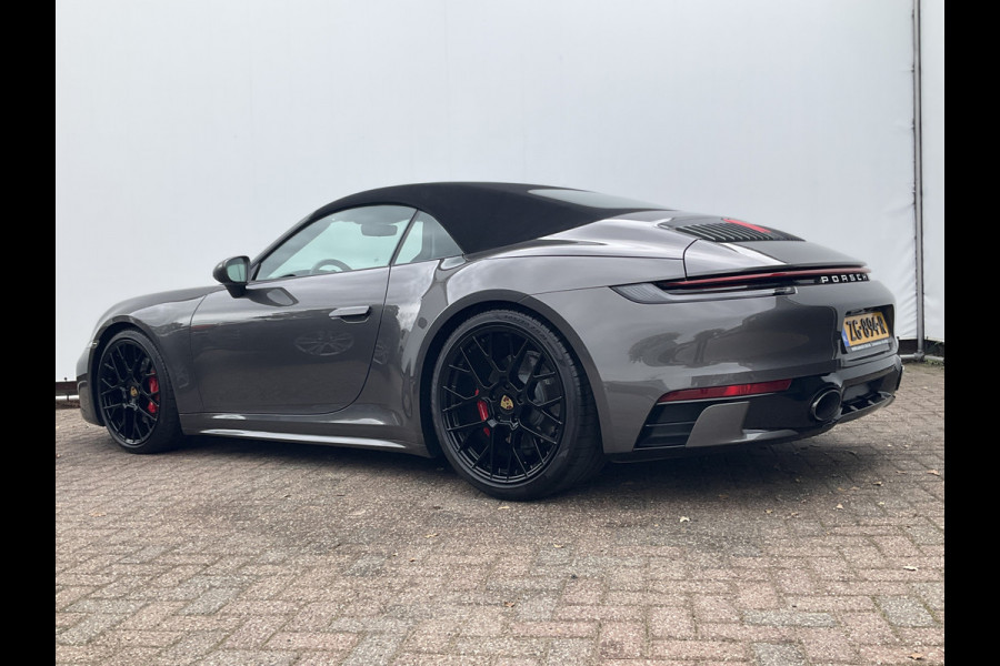 Porsche 911 Cabrio 3.0 Carrera 4 S Sportchrono+ 14-weg orig.NL Agaatgrijs perfecte configuratie