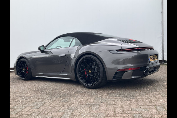 Porsche 911 Cabrio 3.0 Carrera 4 S Sportchrono+ 14-weg orig.NL Agaatgrijs perfecte configuratie