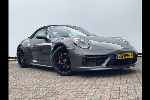 Porsche 911 Cabrio 3.0 Carrera 4 S Sportchrono+ 14-weg orig.NL Agaatgrijs perfecte configuratie