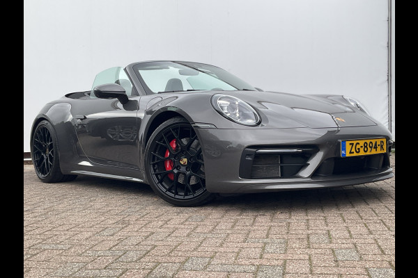 Porsche 911 Cabrio 3.0 Carrera 4 S Sportchrono+ 14-weg orig.NL Agaatgrijs perfecte configuratie