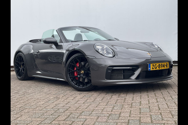 Porsche 911 Cabrio 3.0 Carrera 4 S Sportchrono+ 14-weg orig.NL Agaatgrijs perfecte configuratie
