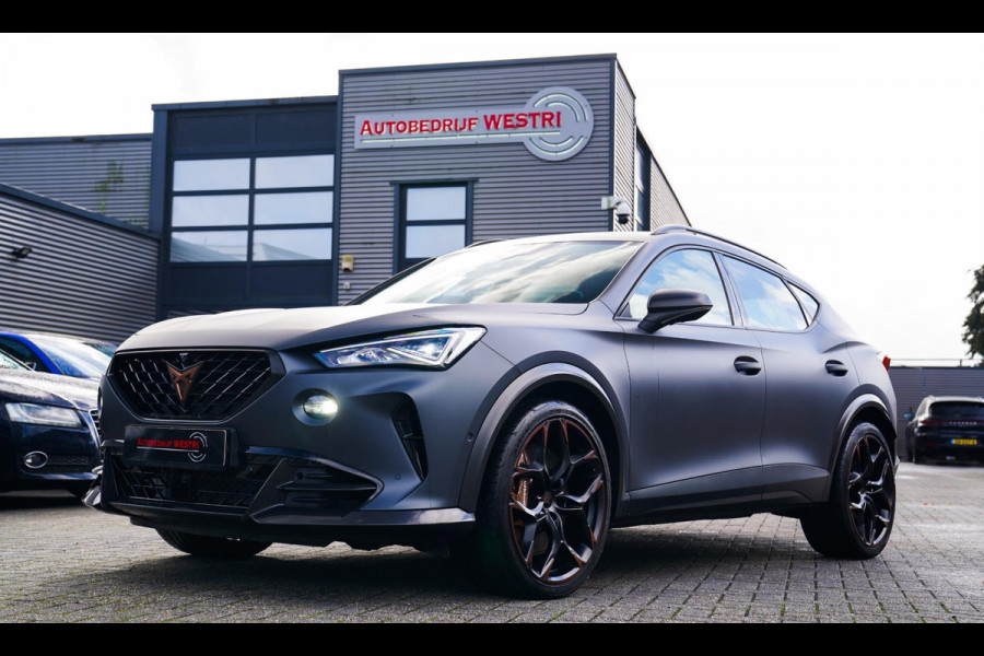 CUPRA Formentor 2.5 VZ5 | Carbon | Kuipstoelen | Leder/alcantara | LED | Adaptieve Cruise | Dynamisch onderstel | Bronze stiksels