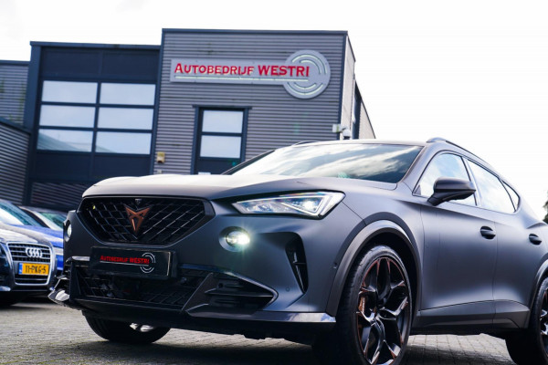 CUPRA Formentor 2.5 VZ5 | Carbon | Kuipstoelen | Leder/alcantara | LED | Adaptieve Cruise | Dynamisch onderstel | Bronze stiksels