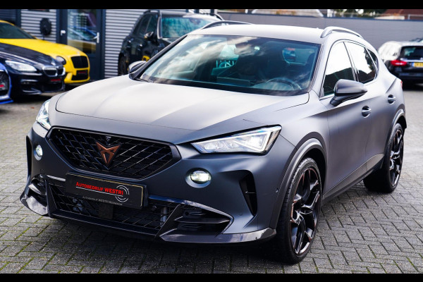 CUPRA Formentor 2.5 VZ5 | Carbon | Kuipstoelen | Leder/alcantara | LED | Adaptieve Cruise | Dynamisch onderstel | Bronze stiksels