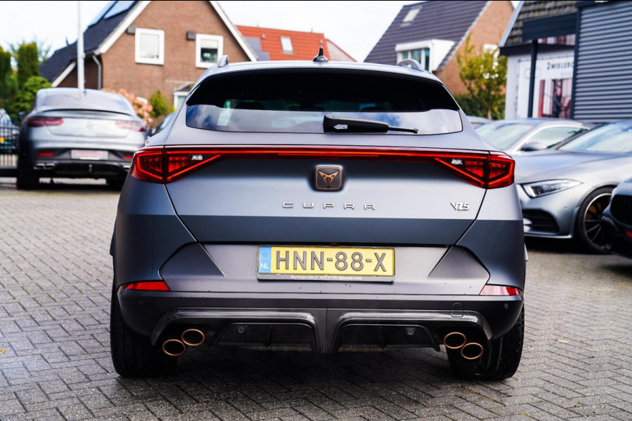 CUPRA Formentor 2.5 VZ5 | Carbon | Kuipstoelen | Leder/alcantara | LED | Adaptieve Cruise | Dynamisch onderstel | Bronze stiksels