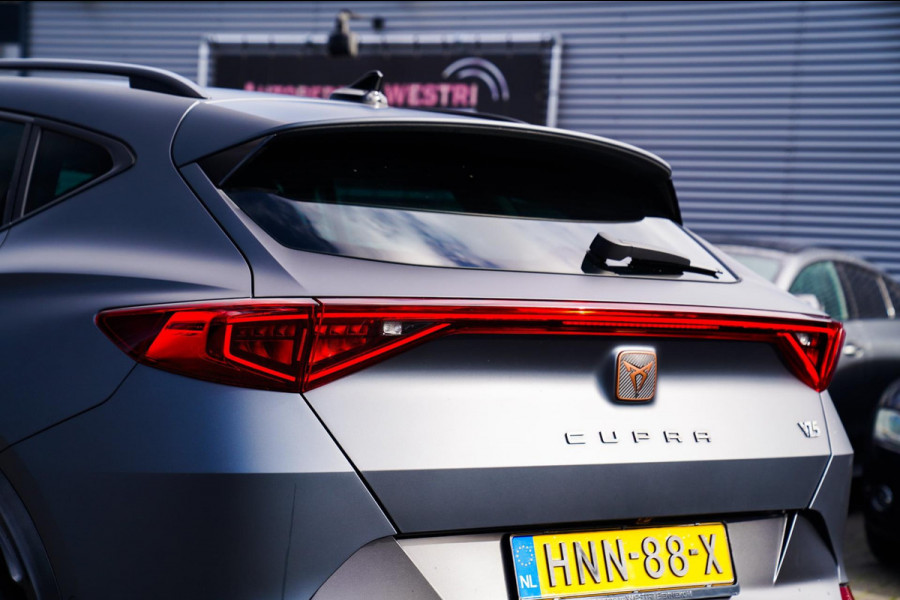 CUPRA Formentor 2.5 VZ5 | Carbon | Kuipstoelen | Leder/alcantara | LED | Adaptieve Cruise | Dynamisch onderstel | Bronze stiksels