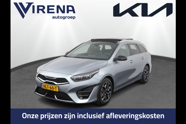 Kia Ceed Sportswagon 1.5 T-GDi GT-Line Automaat - Adaptive Cruise - Navigatie - Stoel/Stuurverwarming - Schuif/-kanteldak - Apple Carplay/Android Auto - Fabrieksgarantie 04-2031 Kia Ceed Sportswagon 1.5 T-GDi GT-Line Automaat - Adaptive Cruise - Navigatie - Stoel/Stuurverwarming - Schuif/-kanteldak - Apple Carplay/Android Auto - Fabrieksgarantie 04-2031