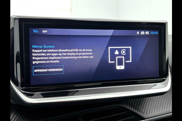 Peugeot 208 1.2 Hybrid 100PK Automaat Allure Navigatie Apple Carplay/Android Auto Airco Parkeer sensoren Cruise Control Lichtmetalen Velgen Peugeot 208 1.2 Hybrid 100PK Automaat Allure Navigatie Apple Carplay/Android Auto Airco Parkeer sensoren Cruise Control Lichtmetalen Velgen