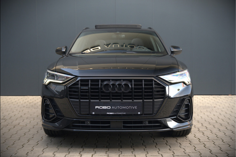 Audi Q3 40 TFSI quattro S Line Pro Line S | 190 PK | Panoramadak | Matrix Led | Stoelverwarming | Leer | Dodehoekdetectie | Automaat | BTW | Black Edition | Cruise Control | Virtual | Navigatie | Dealer Onderhouden | Audi Q3 40 TFSI quattro S Line Pro Line S | 190 PK | Panoramadak | Matrix Led | Stoelverwarming | Leer | Dodehoekdetectie | Automaat | BTW | Black Edition | Cruise Control | Virtual | Navigatie | Dealer Onderhouden |