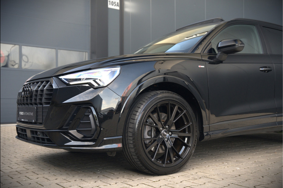 Audi Q3 40 TFSI quattro S Line Pro Line S | 190 PK | Panoramadak | Matrix Led | Stoelverwarming | Leer | Dodehoekdetectie | Automaat | BTW | Black Edition | Cruise Control | Virtual | Navigatie | Dealer Onderhouden | Audi Q3 40 TFSI quattro S Line Pro Line S | 190 PK | Panoramadak | Matrix Led | Stoelverwarming | Leer | Dodehoekdetectie | Automaat | BTW | Black Edition | Cruise Control | Virtual | Navigatie | Dealer Onderhouden |