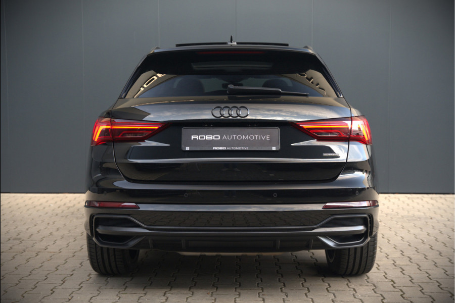 Audi Q3 40 TFSI quattro S Line Pro Line S | 190 PK | Panoramadak | Matrix Led | Stoelverwarming | Leer | Dodehoekdetectie | Automaat | BTW | Black Edition | Cruise Control | Virtual | Navigatie | Dealer Onderhouden | Audi Q3 40 TFSI quattro S Line Pro Line S | 190 PK | Panoramadak | Matrix Led | Stoelverwarming | Leer | Dodehoekdetectie | Automaat | BTW | Black Edition | Cruise Control | Virtual | Navigatie | Dealer Onderhouden |