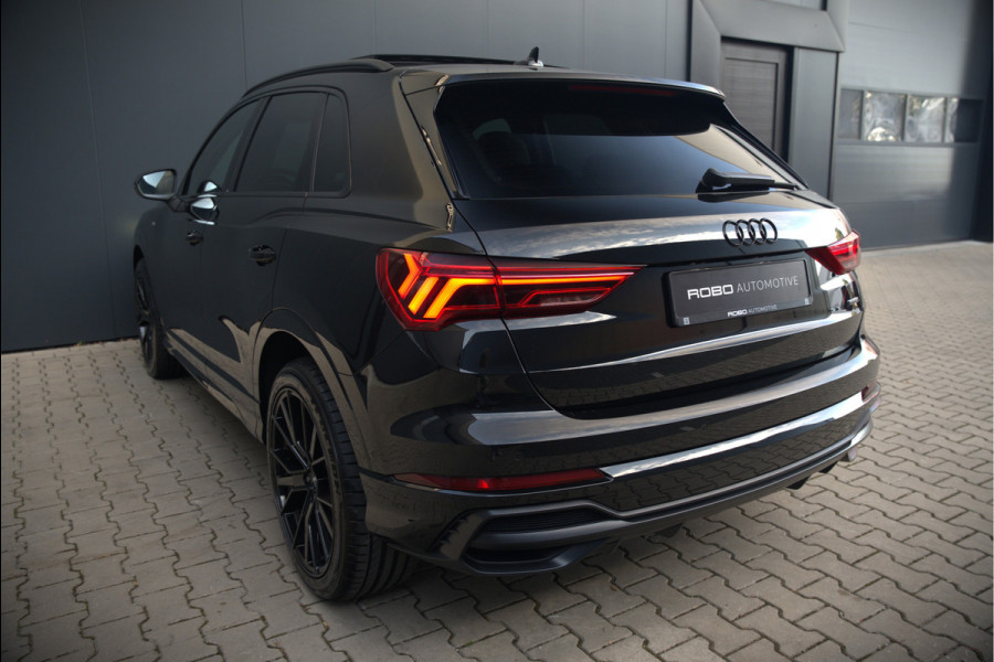 Audi Q3 40 TFSI quattro S Line Pro Line S | 190 PK | Panoramadak | Matrix Led | Stoelverwarming | Leer | Dodehoekdetectie | Automaat | BTW | Black Edition | Cruise Control | Virtual | Navigatie | Dealer Onderhouden | Audi Q3 40 TFSI quattro S Line Pro Line S | 190 PK | Panoramadak | Matrix Led | Stoelverwarming | Leer | Dodehoekdetectie | Automaat | BTW | Black Edition | Cruise Control | Virtual | Navigatie | Dealer Onderhouden |