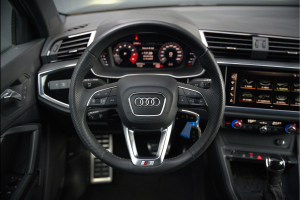 Audi Q3 40 TFSI quattro S Line Pro Line S | 190 PK | Panoramadak | Matrix Led | Stoelverwarming | Leer | Dodehoekdetectie | Automaat | BTW | Black Edition | Cruise Control | Virtual | Navigatie | Dealer Onderhouden | Audi Q3 40 TFSI quattro S Line Pro Line S | 190 PK | Panoramadak | Matrix Led | Stoelverwarming | Leer | Dodehoekdetectie | Automaat | BTW | Black Edition | Cruise Control | Virtual | Navigatie | Dealer Onderhouden |