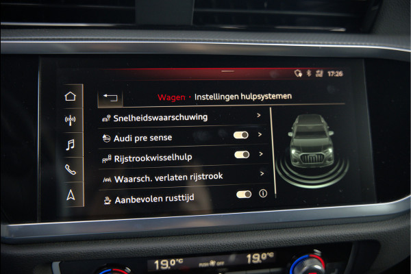 Audi Q3 40 TFSI quattro S Line Pro Line S | 190 PK | Panoramadak | Matrix Led | Stoelverwarming | Leer | Dodehoekdetectie | Automaat | BTW | Black Edition | Cruise Control | Virtual | Navigatie | Dealer Onderhouden | Audi Q3 40 TFSI quattro S Line Pro Line S | 190 PK | Panoramadak | Matrix Led | Stoelverwarming | Leer | Dodehoekdetectie | Automaat | BTW | Black Edition | Cruise Control | Virtual | Navigatie | Dealer Onderhouden |