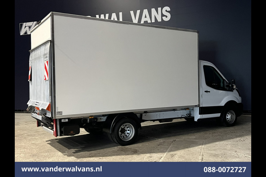 Ford Transit 2.0 TDCI 170pk Bakwagen Laadklep Dubbel Lucht Euro6 Airco | 1040kg laadvermogen | Cruisecontrol | Verwarmde Voorruit Bijrijdersbank
