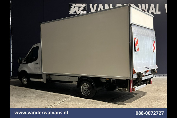 Ford Transit 2.0 TDCI 170pk Bakwagen Laadklep Dubbel Lucht Euro6 Airco | 1040kg laadvermogen | Cruisecontrol | Verwarmde Voorruit Bijrijdersbank