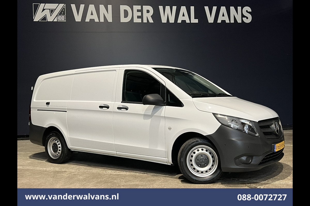 Mercedes-Benz Vito 116 CDI 164pk L2H1 Euro6 Airco | Camera | Apple Carplay | Android Auto | Cruisecontrol Stoelverwarming, Parkeersensoren, Bijrijdersbank Mercedes-Benz Vito 116 CDI 164pk L2H1 Euro6 Airco | Camera | Apple Carplay | Android Auto | Cruisecontrol Stoelverwarming, Parkeersensoren, Bijrijdersbank
